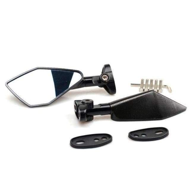 Planet Gates Universal Motorcycle CNC Mirrors Accessories Scooter Parts Moto Rearview Mirrors For BMW R1200GS S1000RR F650GS F800GS R1200R