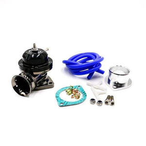 Planet Gates black Universal Type-RS Turbo Blow off Valve Adjustable 25psi BOV Blow dump Blow off adaptor YC100370