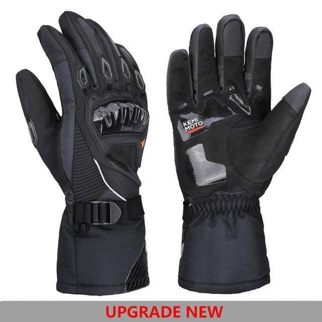 Planet Gates Winter Warm Motorcycle Gloves Touch Screen Waterproof Windproof Protective Winter Gloves Men Guantes Moto Luvas
