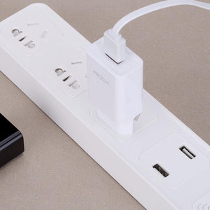 Planet Gates Black / US Plug ROCK Quick Charge Phone USB Charger MTK Fast Charger 2 in 1 Technology 5V2A 9V2A Universal Fast wall charger Clearance 49%