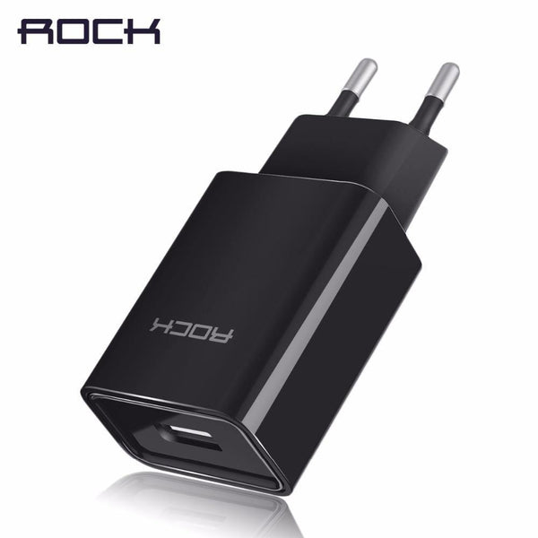 Planet Gates Black / US Plug ROCK Quick Charge Phone USB Charger MTK Fast Charger 2 in 1 Technology 5V2A 9V2A Universal Fast wall charger Clearance 49%