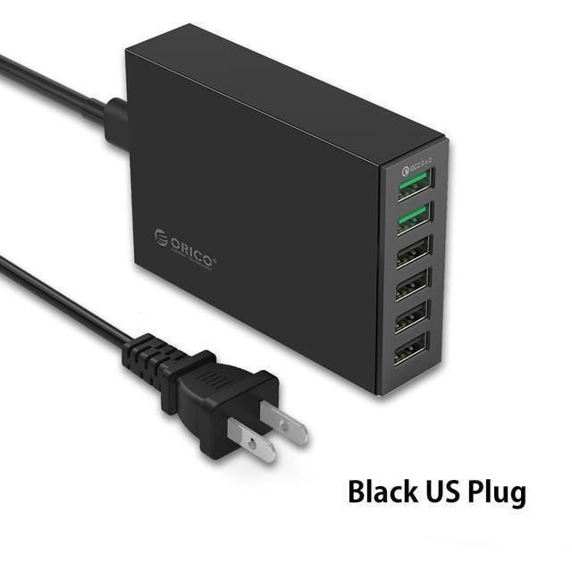 Planet Gates QSL-6U 6 Ports QC2.0 Quick USB Charger Mobile Phone Charger  for Samsung Huawei LG Iphone Adapter EU/US/UK/AU Plug