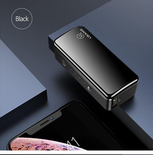 Planet Gates Black USAMS 2000mAh Ultra Light Mini USB Power Bank Portable 2000mah Powerbank External Battery LED Emergency Light for iPhone Samsung