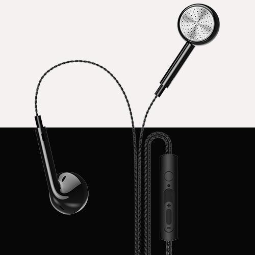 Planet Gates Black USAMS In-Ear Perfume Earphones Stereo Headset 3.5mm inear Wired Earphone With Microphone Aromatherapy for mobile phone EP-20