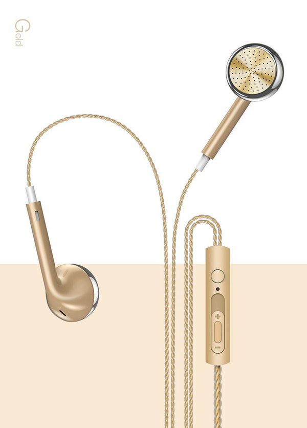 Planet Gates Black USAMS In-Ear Perfume Earphones Stereo Headset 3.5mm inear Wired Earphone With Microphone Aromatherapy for mobile phone EP-20