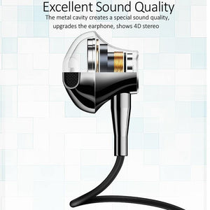 Planet Gates Black USAMS Metal Type C in-ear Earphone high quality Hifi Stereo headset Microphone Wired inear earphone type c for Samsung Huawei LG