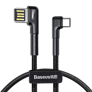 Baseus USB Type C Cable for Xiaomi Redmi Note 9s 8 Pro Quick Charge 3.0 USB C Cable Fast Charging for Samsung S20 Type C Cable