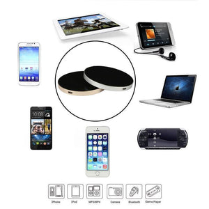 Planet Gates Black USLION Wireless Charging Pad For iPhone X 8 QI Fast Wireless Charger Phone Desktop Charger For Samsung Note 8 S8 S7 S6 Edge