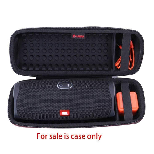 Ltgem Case For JBL Charge 4 Portable Hard Wireless Bluetooth Speaker Fits USB Cable And Charger Black Gray White Storage Case