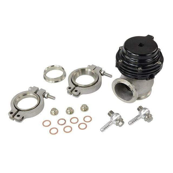 Planet Gates black VR - 38mm External Wastegate V-Band Flanged Turbo Waste Gate For Supercharge Turbo Manifold VR5831