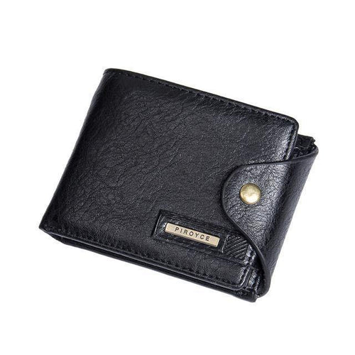 Planet Gates Black Wallet men multifunction purse men wallets with coin pocket zipper men leather wallet male famous brand money bag