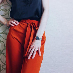 Planet Gates Black Watch Women Quartz Watch Women's Wrist watches Female Dress Clock xfcs relogio feminino