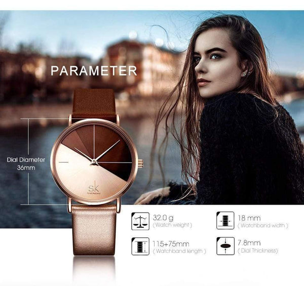 Planet Gates Black Watches Women Creative Fashion Quartz Watches For Reloj Mujer  Ladies Wrist Watch SHENGKE relogio feminino