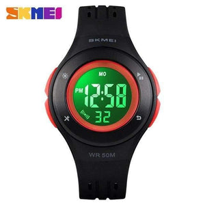 Planet Gates Black Waterproof Children Watch Boys Girls LED Digital Sports Watches Plastic Kids Alarm Date Casual Watch Select Gift for kid