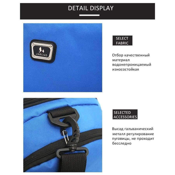 Planet Gates Black Waterproof Men Sports Gym Bag New Leisure Yoga Fitness Shoulder Bag Women Travel Handbag Training Portable Duffle Bags