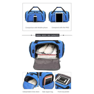 Planet Gates Black Waterproof Men Sports Gym Bag New Leisure Yoga Fitness Shoulder Bag Women Travel Handbag Training Portable Duffle Bags