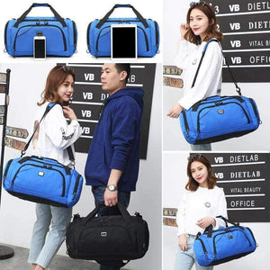 Planet Gates Black Waterproof Men Sports Gym Bag New Leisure Yoga Fitness Shoulder Bag Women Travel Handbag Training Portable Duffle Bags