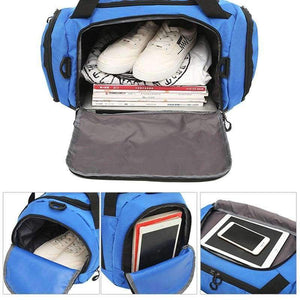 Planet Gates Black Waterproof Men Sports Gym Bag New Leisure Yoga Fitness Shoulder Bag Women Travel Handbag Training Portable Duffle Bags