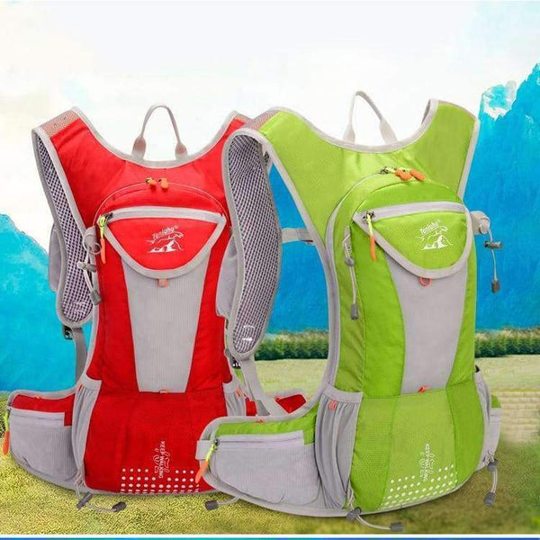 Planet Gates black Waterproof Nylon Men Women Marathon Trail Running Backpack Mochila Outdoor Sports  Jogging Cycling Bag Bicycle Bike Bag