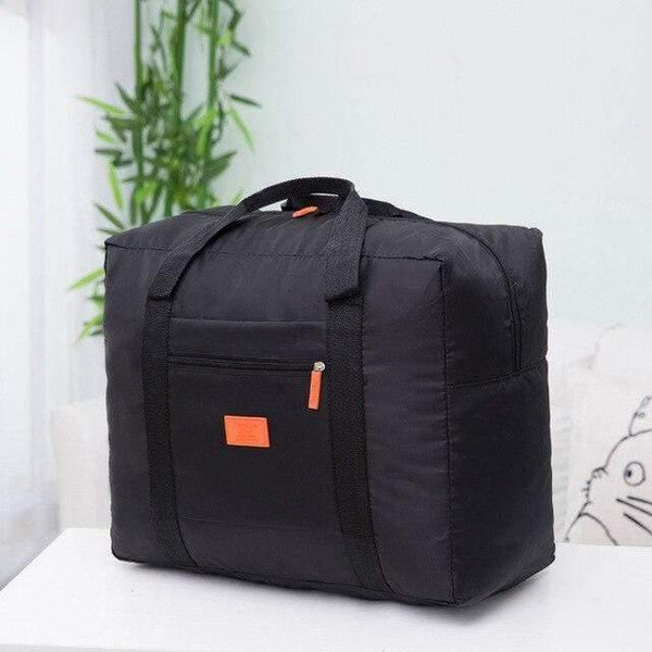 Planet Gates Black Waterproof Nylon Travel Bags Organizer Packing Cubes Women Men Large Capacity Folding Duffle Bag Luggage Girl holiday Bag