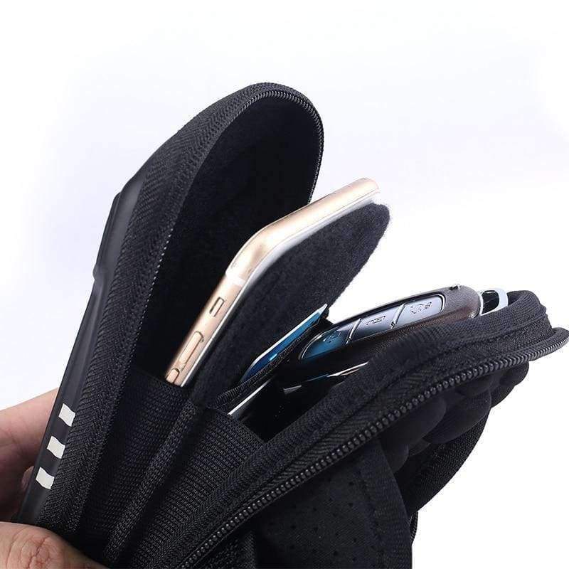 Planet Gates Black Waterproof Small Fitness Running Bag Wallet Jogging Phone Holder Purse Armband Gym Arm Bag Sports Accessories