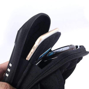 Planet Gates Black Waterproof Small Fitness Running Bag Wallet Jogging Phone Holder Purse Armband Gym Arm Bag Sports Accessories