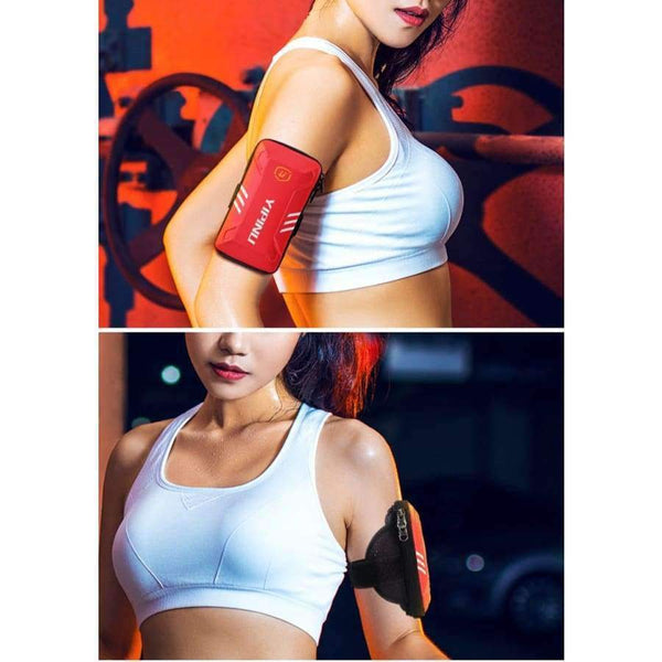 Planet Gates Black Waterproof Small Fitness Running Bag Wallet Jogging Phone Holder Purse Armband Gym Arm Bag Sports Accessories