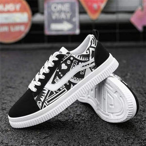 Planet Gates black white 2567 / 6 ZOPUDC High Quality Canvas Shoes Women Lace-Up White Black Sneakers Women Fashion Vulcanize Shoes Female Breathable Ladies Flats