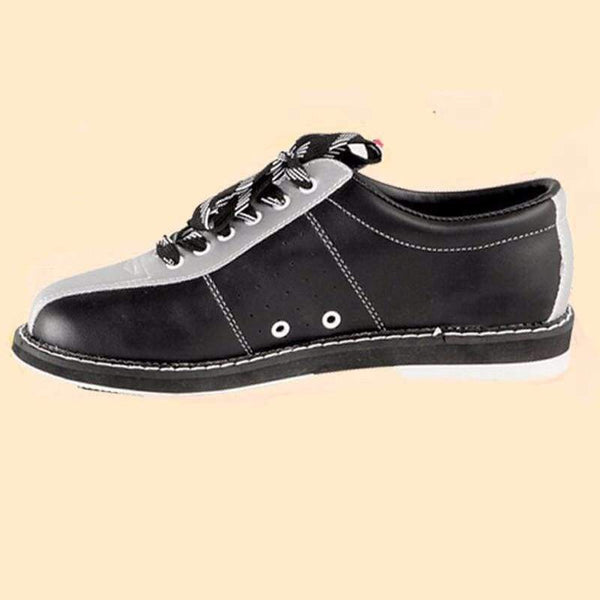 Planet Gates BLACK WHITE / 4 Unisex Bowling Shoes men women Skidproof Sole Professional Sports Bowling Shoes slip sneakers 006