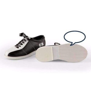 Planet Gates BLACK WHITE / 4 Unisex Bowling Shoes men women Skidproof Sole Professional Sports Bowling Shoes slip sneakers 006