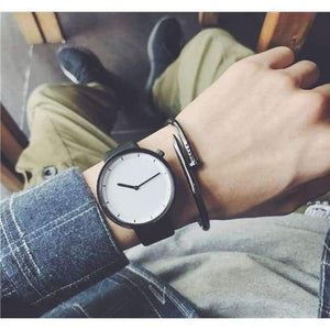 Planet Gates Black white / China Minimalist stylish men quartz watches drop shipping 2018 new fashion simple black clock BGG brand male wristwatches gifts