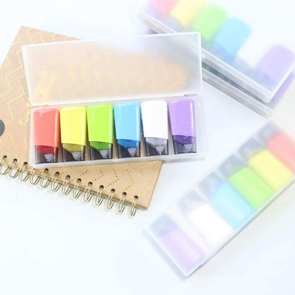 Planet Gates black white Classic office school correction tape set stationery supplies,Japanese basic student correction tape gift,5mm*5m,6pcs