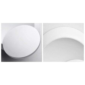 Planet Gates Black / white LED Wall Lamp 360 degree rotation adjustable bedside light white Black creative wall lamp Black modern aisle round lamp