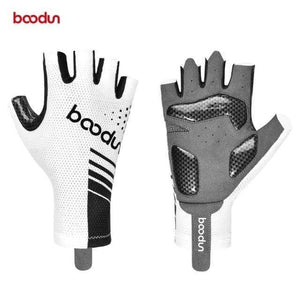 Planet Gates black white / M Men Women Road Bike Glove Cycling Gloves Half Finger Anti-slip Shockproof Gel Padded Bicycle Mittens Racing Gloves