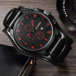 Planet Gates black white Military Quartz Mens Watches Top Brand Luxury Leather Men Watch Casual Sport Male Clock Watch 8225