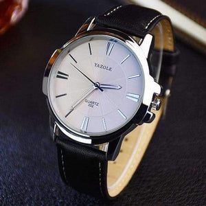 Planet Gates Black white YAZOLE 2018 Fashion Quartz Watch Men Watches Top Brand Luxury Male Clock Business Mens Wrist Watch Hodinky Relogio Masculino