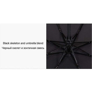 Planet Gates Black Wind Resistance Umbrella For Men Quality DoubleLayer Folding Automatic Umbrella Rain Women Travel Compact Umbrella Wholesale