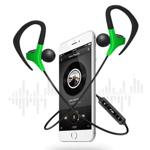Planet Gates Black Wireless Bluetooth Earphone Headphones Sports Bass Earbuds With Mic for Phones iPhone xiaomi Headset Running Music