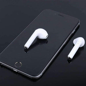Planet Gates black Wireless Earbuds Handsfree Headphone I7 Bluetooth Earphone In Ear Buds for Earpods IOS Xiaomi All Mobile Phones