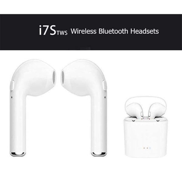 Planet Gates black Wireless Earbuds Handsfree Headphone I7 Bluetooth Earphone In Ear Buds for Earpods IOS Xiaomi All Mobile Phones