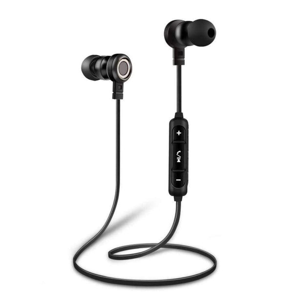 Planet Gates Black Wireless Earphone Bluetooth Headphones with Microphone Sports Running Headset for Phones and Music ear phone