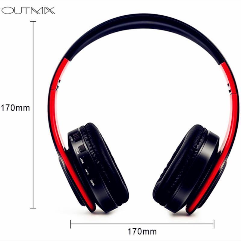 Planet Gates Black Wireless Headphones Bluetooth Headset Foldable Headphone Adjustable Earphones With Microphone For PC mobile phone Mp3 SD