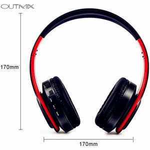 Planet Gates Black Wireless Headphones Bluetooth Headset Foldable Headphone Adjustable Earphones With Microphone For PC mobile phone Mp3 SD