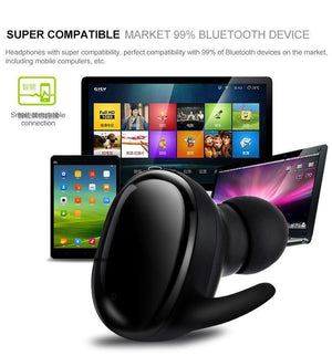 Planet Gates Black Wireless Mini Bluetooth Earphone For Xiaomi Huawei Mobile Stereo Earbud Sport Ear Phone With Mic Portable Charging Box