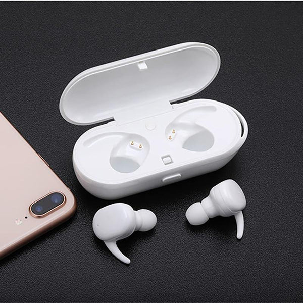 Planet Gates Black Wireless Mini Bluetooth Earphone For Xiaomi Huawei Mobile Stereo Earbud Sport Ear Phone With Mic Portable Charging Box