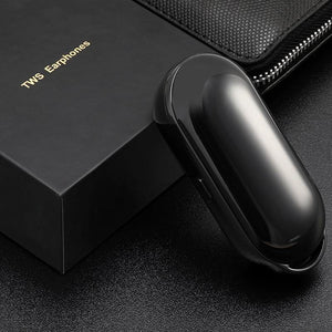 Planet Gates Black Wireless Mini Bluetooth Earphone For Xiaomi Huawei Mobile Stereo Earbud Sport Ear Phone With Mic Portable Charging Box