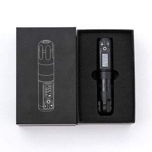 Planet Gates Black Wireless Rotary Tattoo Pen generation II Lithium Battery Rechargeable Tattoo Machine Gun Kits