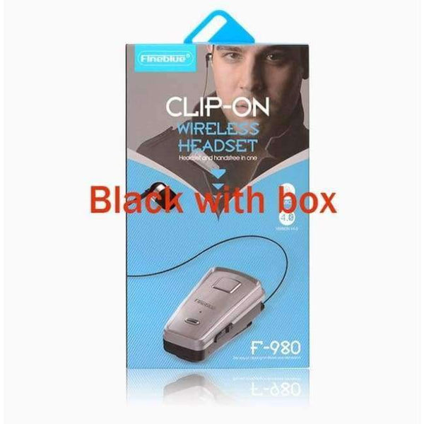 Planet Gates Black with box / China Retractable Wireless Bluetooth Earphone Handsfree Headset Stereo Headphone Mic Phone Call with retail box