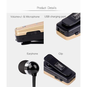 Planet Gates Black with box / China Retractable Wireless Bluetooth Earphone Handsfree Headset Stereo Headphone Mic Phone Call with retail box