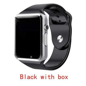 Planet Gates black with box NAIKU A1 Smart Watch With Passometer Camera SIM Card Call Smartwatch For Xiaomi Huawei HTC Android Phone Better Than Y1 DZ09